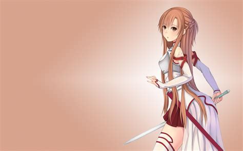 Download Asuna Yuuki Anime Sword Art Online Hd Wallpaper