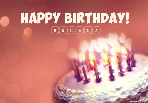 Happy Birthday Angela Pictures Congratulations