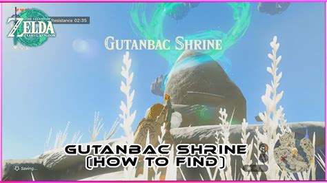 How To Find The Gutanbac Shrine Zelda Tears Of The Kingdom Youtube