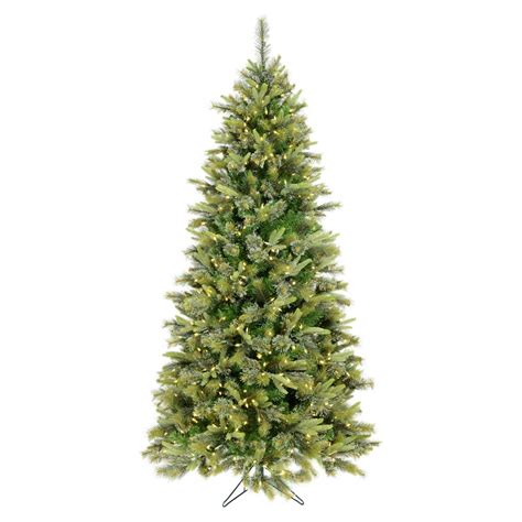 Vickerman Pre Lit 85 Cashmere Slim Artificial Christmas Tree Led