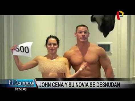 John Cena Y Nikki Bella Bailan Completamente Desnudos Para Agradecer A