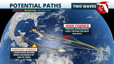 Two Tropical Storms Could Develop In The Atlantic This Week Florida