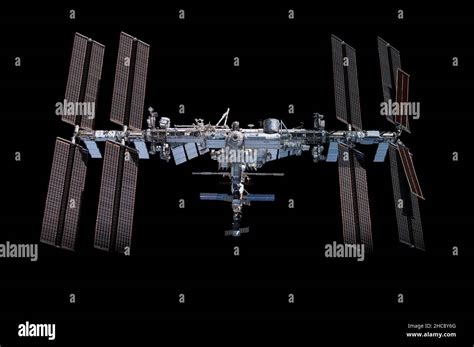 International Space Station Earth Orbit 05 December 2021 The