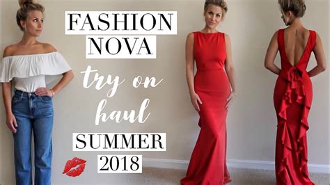 Fashion Nova Summer Outfits Try On Haul June 2018 Beeisforbeeauty