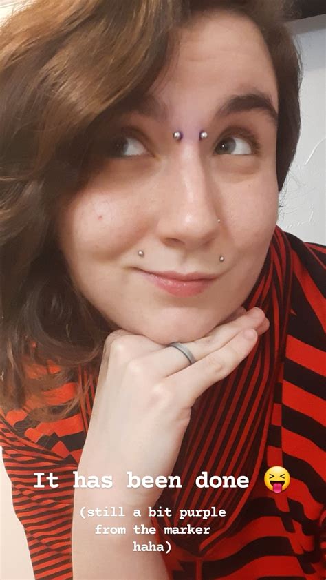 tw pornstars thatonechick twitter got my new piercing finally 😍😍 i m so happy with it