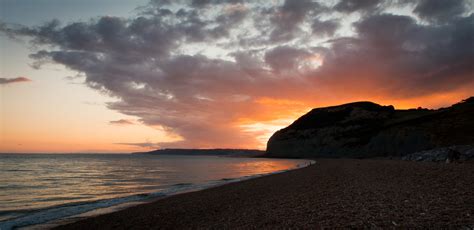 Dorset Sunset 4 A Stunning Sunset Over Lyme Regis From The Flickr