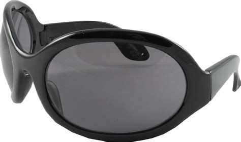 Revive Eyewear Big Bug Eyed Wrap Around Sunglasses Black Uk Clothing