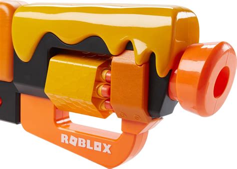 Buy Nerf Roblox Adopt Me Bees Lever Action Dart Blaster Rotating 8