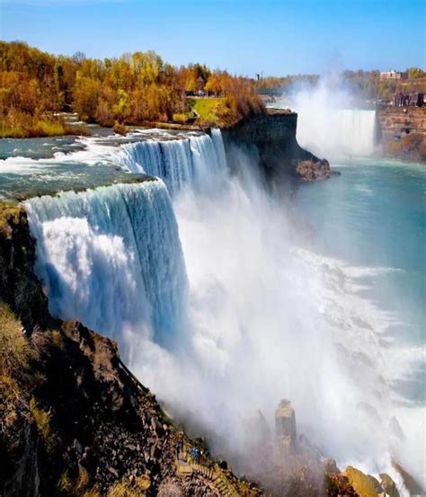 Montreal Water Fall Niagara Falls Hotels Tourist Places Beautiful