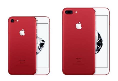 Apple Launches Red Iphone 7 And Iphone 7 Plus