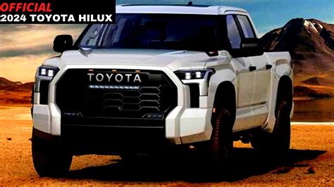 New 2024 Toyota Hilux Redesign Model Review Specs Interior