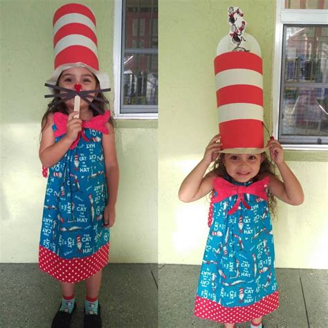 My Little Kitten In Her Dr Seuss Cat In The Hat Getup For The Final