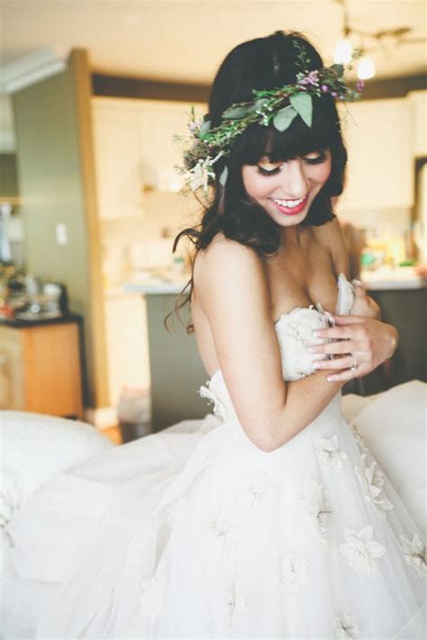 Of The Dreamiest Floral Crowns For Brides Weddingsonline