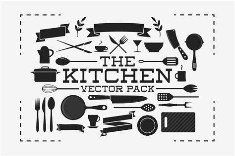 The Kitchen Vector Pack Business Card Logo Objects Design Business