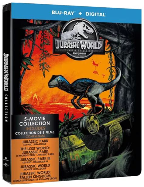 Jurassic World Movie Collection Blu Ray Digital Hd Blu Ray Blu Ray Picclick