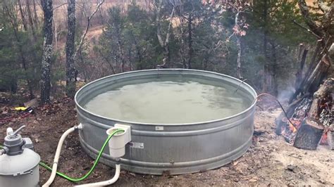 How to get started with water care. Primitive Wood Fired Hot Tub Test: Pickle's Ford Cabin ...