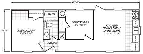 Single Wide Mobile Home Floor Plans Factory Expo Home Centers