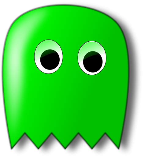 Pacman ghost large 900pixel clipart, Pacman ghost design - ClipArt