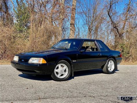For Sale 1993 Ford Mustang Lx 50 Notchback Black Supercharged 50l