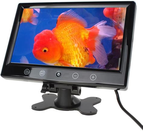 9 Inch Tft Lcd Color Monitor Lcd Car Rearview With Uk