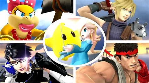 Super Smash Bros Wii U All Character Victory Animations Dlc