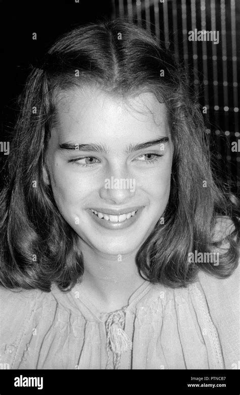 Brooke Shields 1978 Photo By Adam Scull Stock Photo Alamy