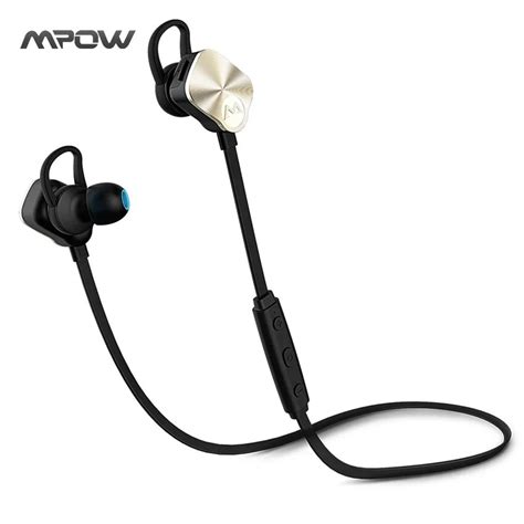 Discount Mpow Wireless Headphone Bluetooth 4 1 In Ear Headset With Remote Control
