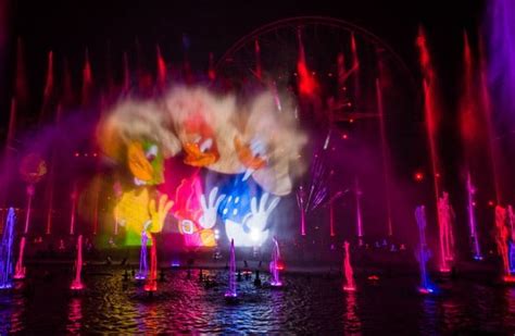World Of Color Season Of Light Returns Disney Tourist Blog
