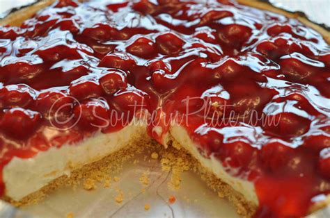 Cherry Cream Cheese Pie From Grandmamas Kitchen Southern Plate