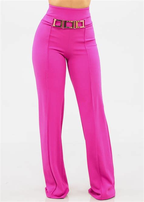 Elegant High Rise Fuchsia Pants With Images Light Wash Skinny Jeans