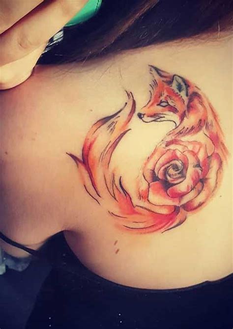 A simple looking yet a detailed work of a flower tattoo is the perfect way to go. 100+ Unique Shoulder Blade Tattoos, Designs and Ideas ...
