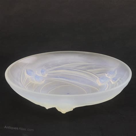 Antiques Atlas Etling Art Deco Opalescent Glass Dish C1925