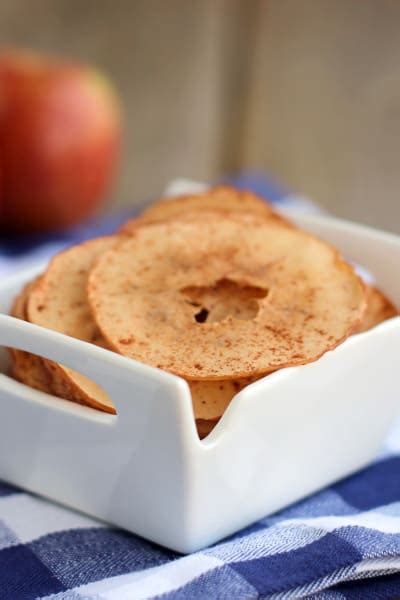 Baked Apple Chips Recipe Food Fanatic