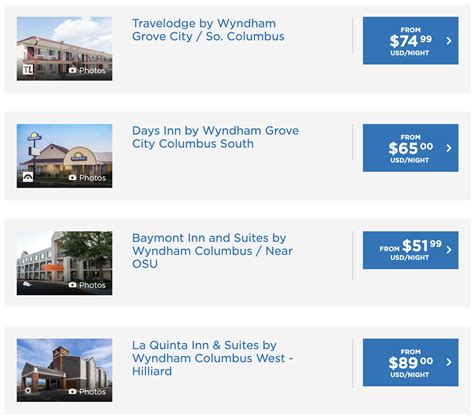 Wyndham Weekly Rates