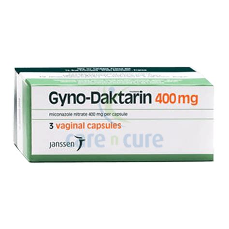 Buy Gyno Daktarin 400mg Vagcap 3s Online In Qatar View Usage
