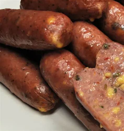 Jalapeno Cheddar Smoked Sausage Wielands Bbq
