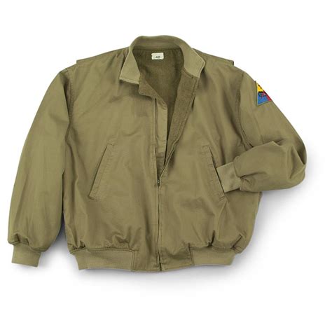 Us Military Reproduction Ww2 Tanker Jacket 151376 Uninsulated