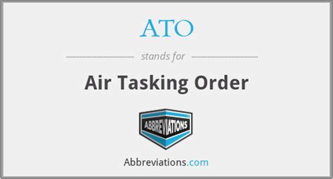 Ato Air Tasking Order