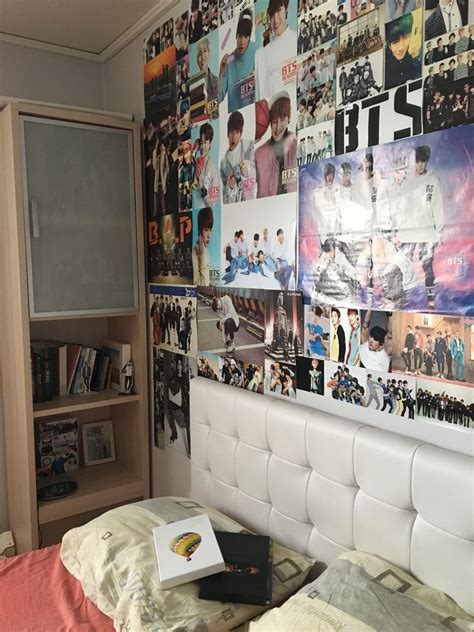Our gallery of bedroom ideas will help you decorate your space to suit you perfectly, whether you love minimal bedroom decor or vibrant surroundings. kpop room posters bts | Room posters, Army room decor ...