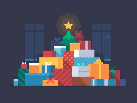 Christmas Tree  Animated Holiday Design