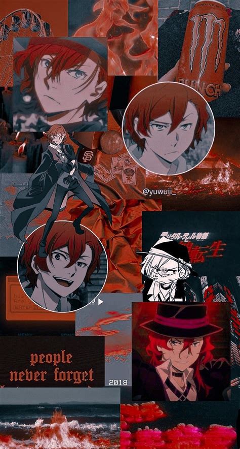 Chuuya Nakahara Wallpaper Bungou Stray Dogs Wallpaper Stray Dogs