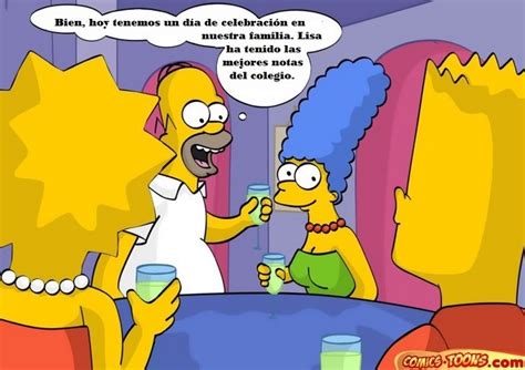 Simpson Xxx De Incesto Con Homero Marge Lisa Y Bart Comics Porno