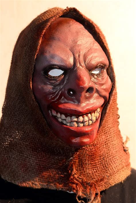 Executioner Mask Custom Horror Mask Bloody Mask Scary Adult Mask