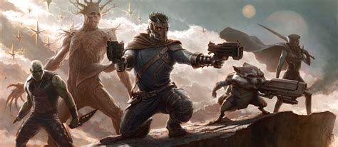 Concept Art Reveals Marvel's Plans for Guardians of the Galaxy | WIRED