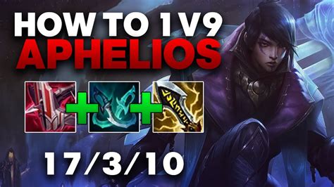 Aphelios Adc Gameplay How To 1v9 On Aphelios Adc League Of Legends