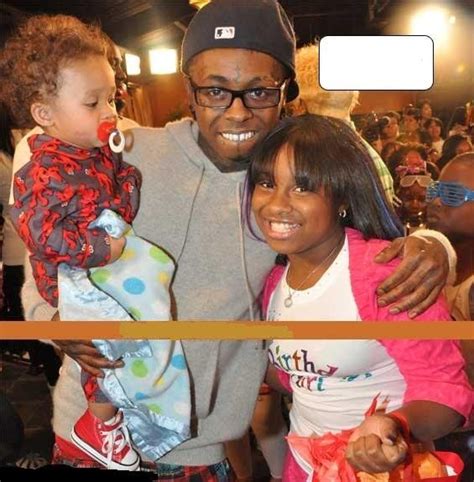 Lil Wayne And His Eldest Son And Daughter Reginae Celebrity Kids