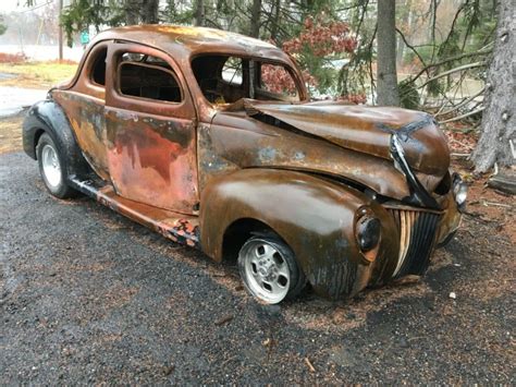 1940 Ford Coupe Project Hot Rod Rat Rod For Sale Ford Ford 1940