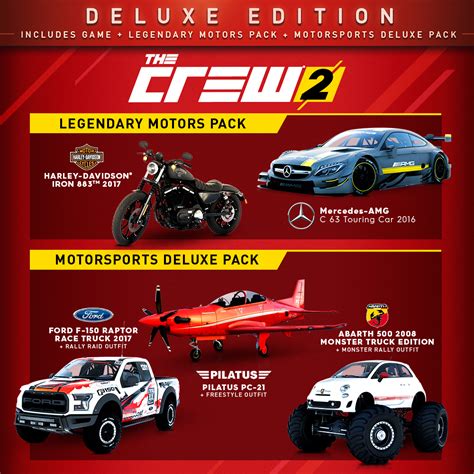 Buy The Crew 2 Deluxe Edition For Ps4 Xbox One And Pc Ubisoft
