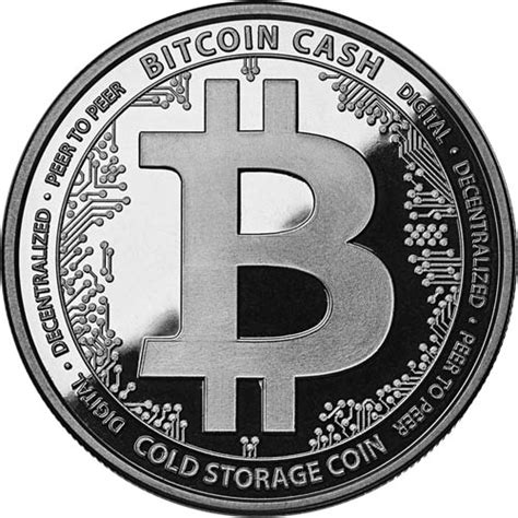 The content published on this website is not aimed to give any kind of financial, investment, trading, or any other form of advice. 1 oz Proof Silver Crypto Commemorative Bitcoin Cash Rounds - Silver.com