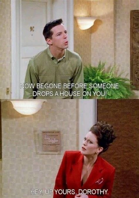 Jack And Karen Will And Grace I Love To Laugh Funny Pictures